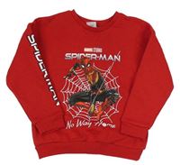 Červená mikina se Spider-manem Marvel