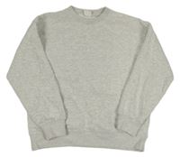 Sivá melírovaná mikina Zara