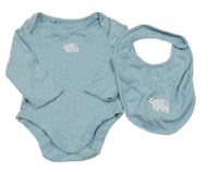 2set - Modré body s medvídkem + bryndák M&Co.