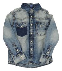 Modrá riflová košile Dopodopo