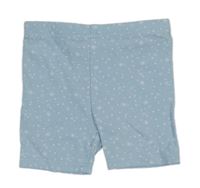 Světlemodré elastické kraťasy s motýlky Topomini 