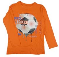 Nové - Oranžové triko s míčem Dunnes