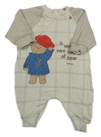 Béžovo-hnědý teplákový overal s Paddingtonem George 