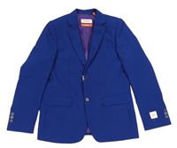 Zafírové spoločenské sako OPPOSUITS