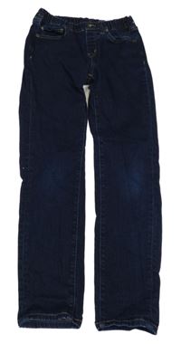 Tmavomodré rifle Uniqlo