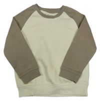 Smetanovo-hnedá mikina PRIMARK