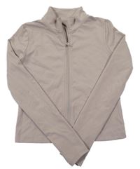 Svetlosivá prepínaci športová crop mikina H&M