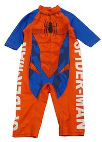 Červeno-modrý UV overal - Spiderman Marvel