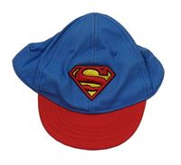 Modro-červená kšiltovka se znakem Supermana 