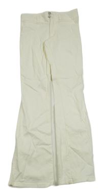 Smotanové bootcut low waist ľahké rifle H&M