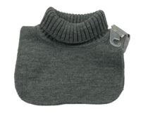 Nové - Tmavošedá pletená vsadka s rolákom H&M