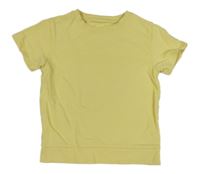 Žluté teplákové tričko Next