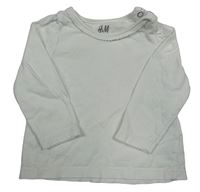 Bílé triko H&M