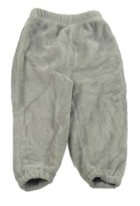 Sivé chlpaté tepláky