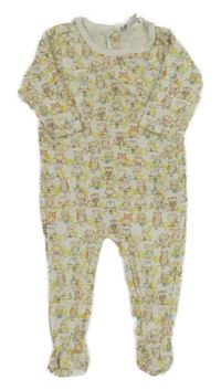 Bílo-barevný overal se sovami Zara