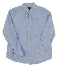 Světlemodrá vzorovaná košile s výšivkou C&A