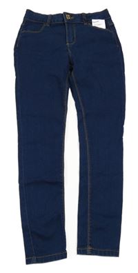 Nové - Tmavomodré skinny rifle Denim Co.