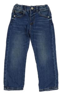 Tmavomodré regular fit rifle Zara