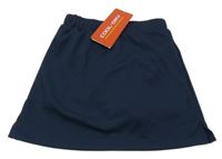 Nové - Tmavomodrá sukňa s všitými kraťasy Spiro