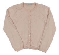 Svetloružový vzorovaný prepínaci sveter Matalan