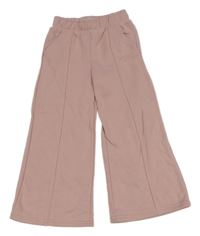 Růžové široké tepláky Primark