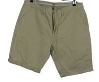 Pánské béžové plátěné chino kraťasy Cedarwood state vel. 36
