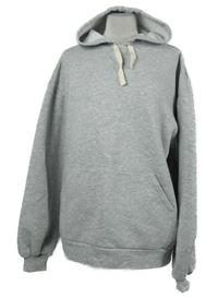 Dámska sivá oversized mikina s kapucňou Asos