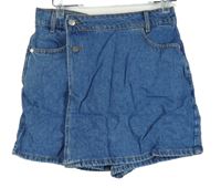 Dámska svetlomodrá rifľová skort sukňa Reserved