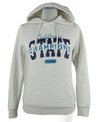 Dámska béžová mikina s nápisom a kapucňou Primark