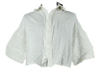 Nové - Dámská smetanová crop lněná halenka Primark 