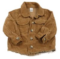 Hnedá manšestová košeľová bunda LC Waikiki