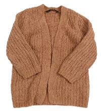 Broskvový žinylkový cardigan zn. George