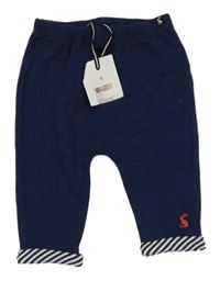 Nové - Tmavomodré tepláky s pudinkem Joules