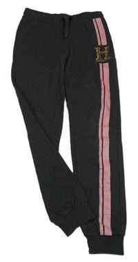 Tmavošedé tepláky s pruhy - Harry Potter 