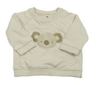 Svetlobéžová mikina s koalou H&M