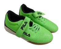 Zeleno-černé koženkové sálovky FILA vel. 34 