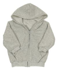 Sivá prepínaci mikina s kapucňou H&M