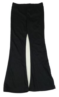 Čierne flare nohavice