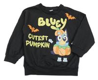 Antracitová mikina s Bluey