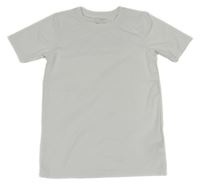 Biele športové tričko s nápisom JAMES&NICHOLSON