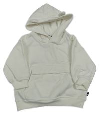 Bílá mikina s klokankou a kapucí Dopodopo