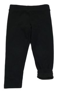 Čierne zateplené legíny Primark