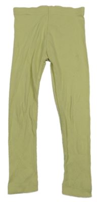 Citronové rebrované legíny George