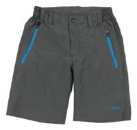Šedé šusťákové outdoorové kraťasy CMP