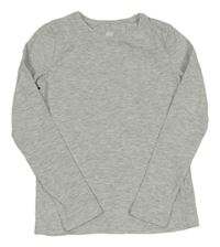 Šedé melírované triko H&M