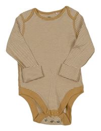 Béžovo-bílé pruhované body M&S