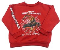 Červená mikina so Spider-manem zn. PRIMARK