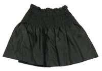 Čierna potiahnuté á sukňa ZARA