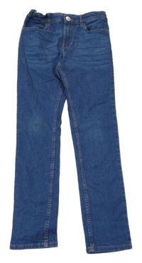 Modré skinny fit rifle H&M