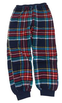 Farebné kockované pyžamové nohavice zn. Primark
